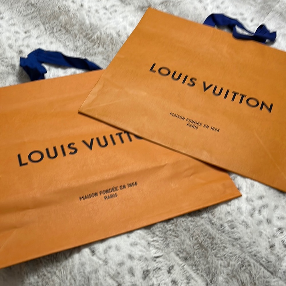 Louis Vuitton large shopping bags, set of 2